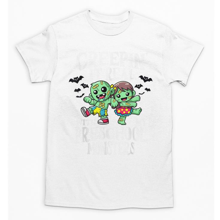 Creepin It Real Monster School Preschool Teacher Halloween Unisex T-Shirt
