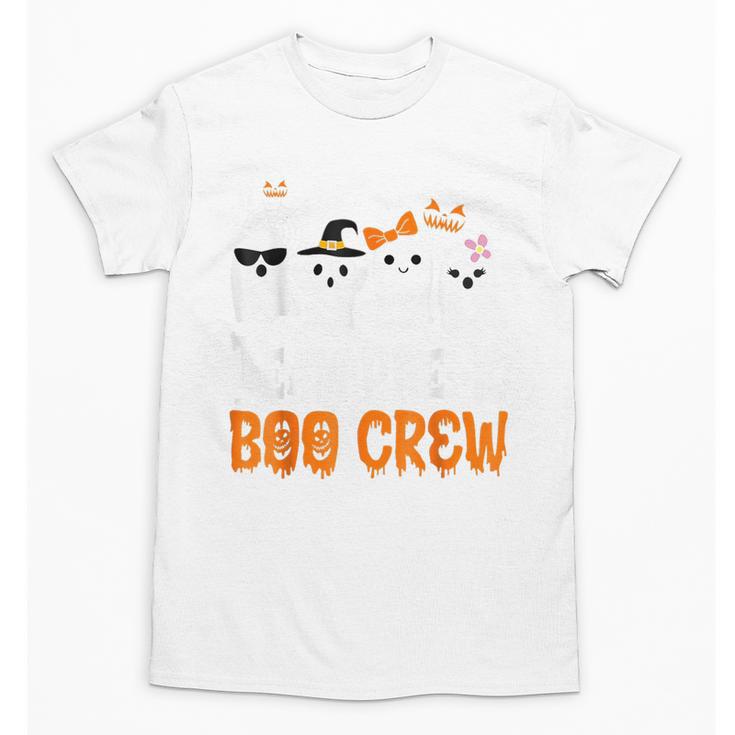 Cute Ghost Team Pre K Boo Crew Halloween Teacher Student Unisex T-Shirt