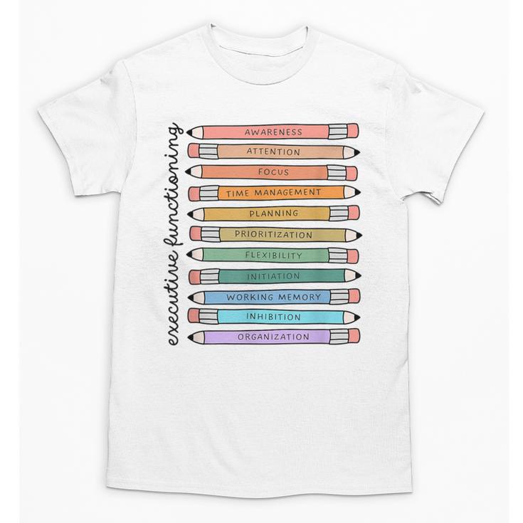 Executive Functioning Skills Back To School Sped Teacher SLP Unisex T-Shirt