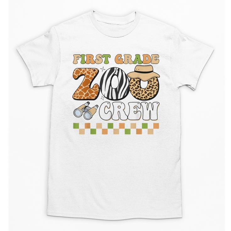 Field Zoo Trip Teacher First Grade Crew Back To School Unisex T-Shirt