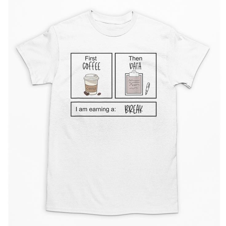 First Coffee Then IEP Teacher SPED Teacher Coffee Lover Unisex T-Shirt