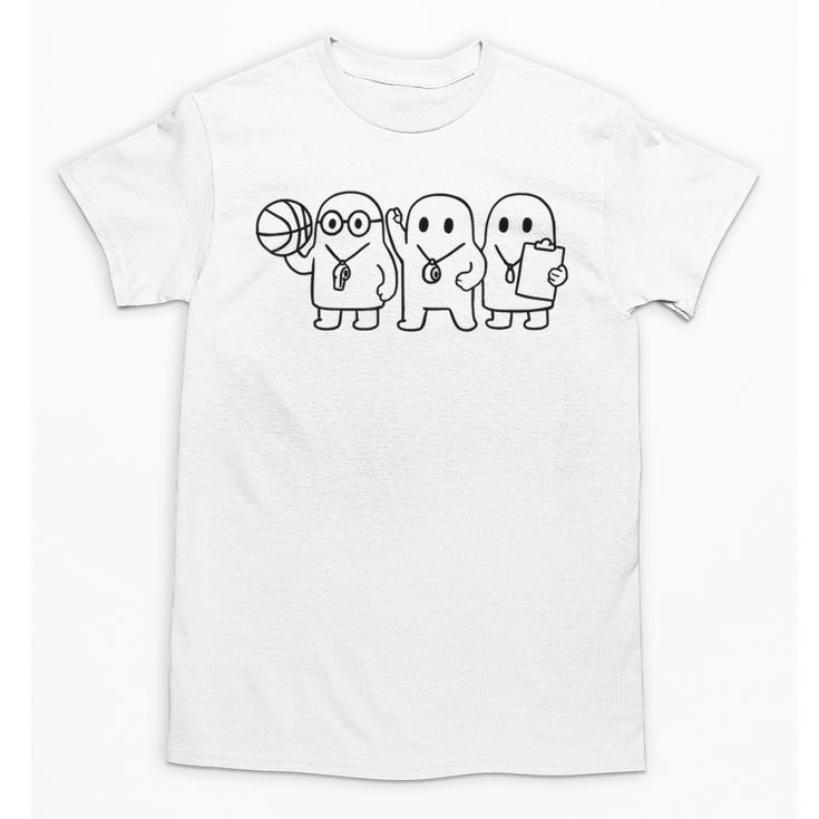 Ghost Costume Gym Physical Education Teacher PE Coach Unisex T-Shirt