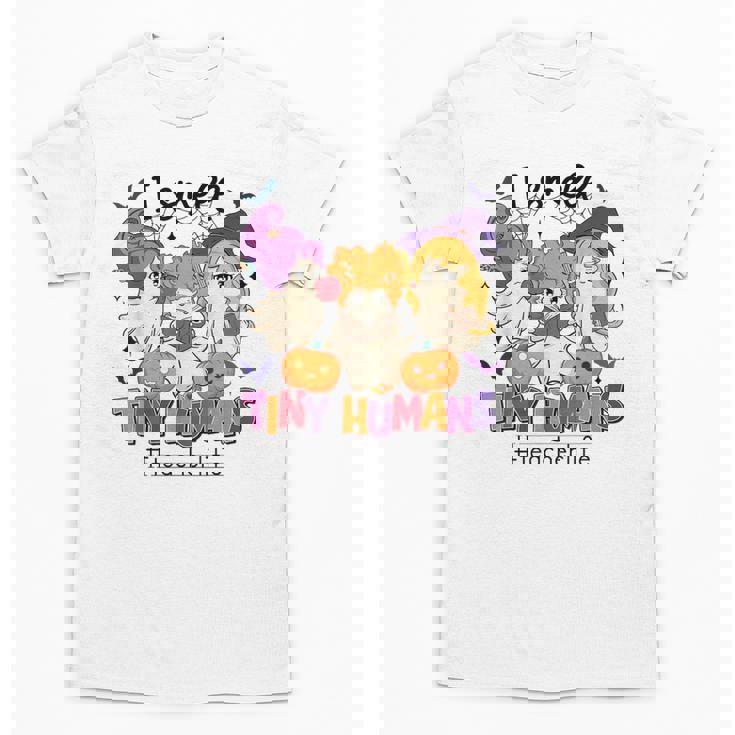 Halloween Teacher Smell a Tiny Human Ghost Spooky Season Unisex T-Shirt