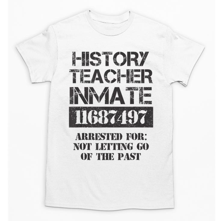 Halloween History Teacher Prisoner Costume Unisex T-Shirt