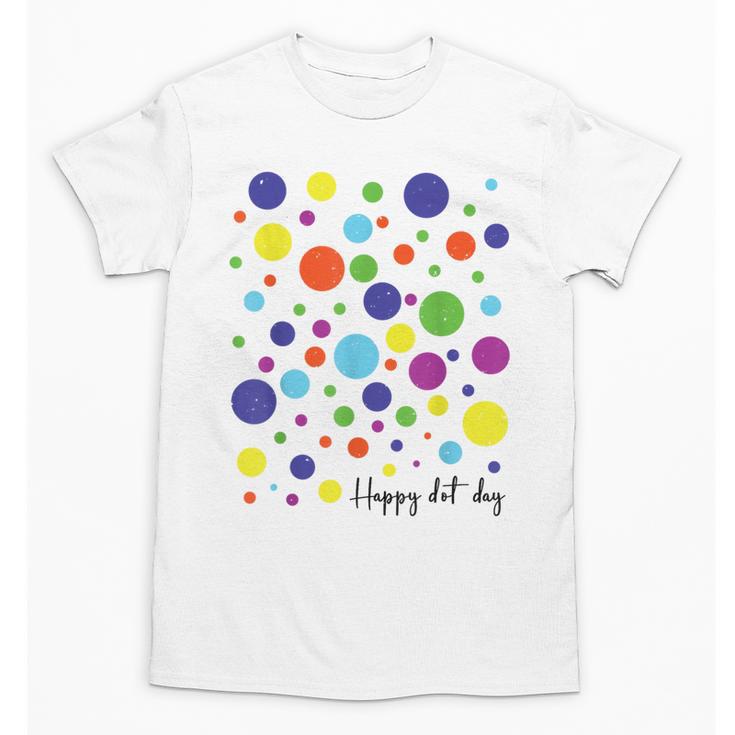 Happy Dot Day 2025 Polka Dot Boys Girls Kids Teacher Dot Day Unisex T-Shirt