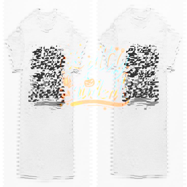 I&#x27;m Batty About My Students Watercolor Bat Teacher Halloween Unisex T-Shirt