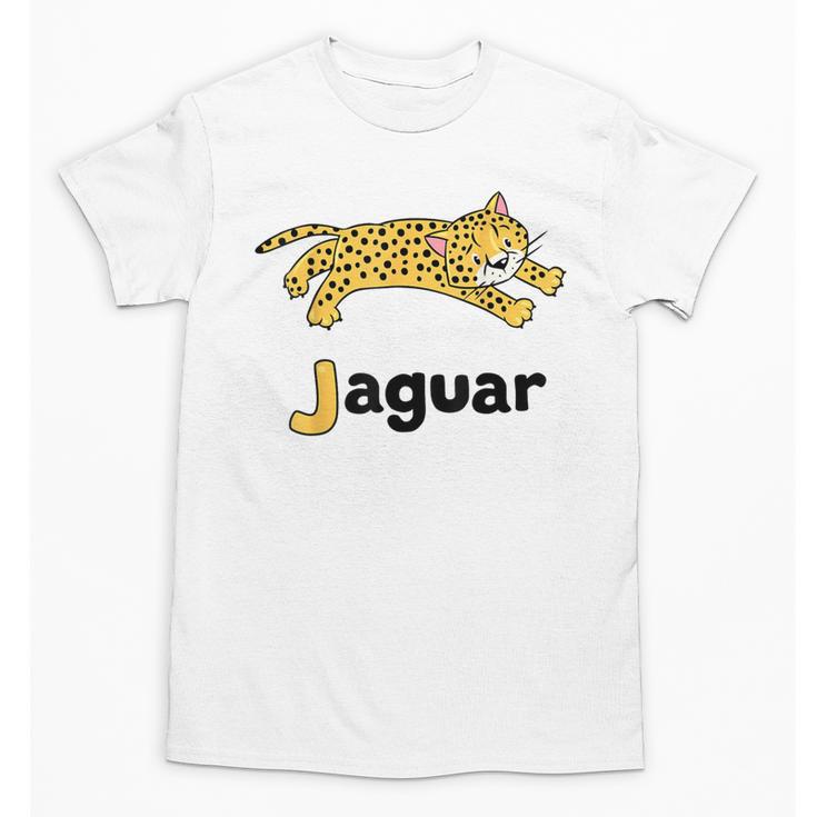 J Is For Jaguar ABC Alphabet T-Shirt For Teachers Students Unisex T-Shirt