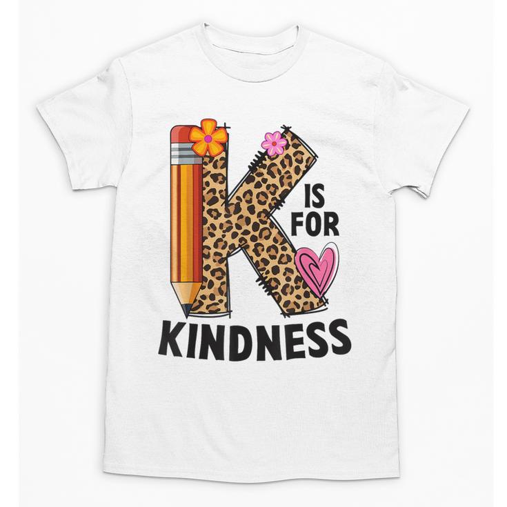 K Is For Kindness Unity Day Teacher Kids Unisex T-Shirt