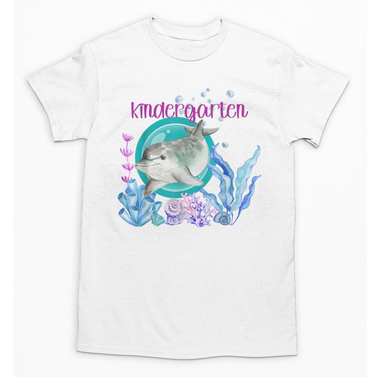 Kindergarten Teacher Dolphin Ocean Life Teaching Team Spirit Unisex T-Shirt
