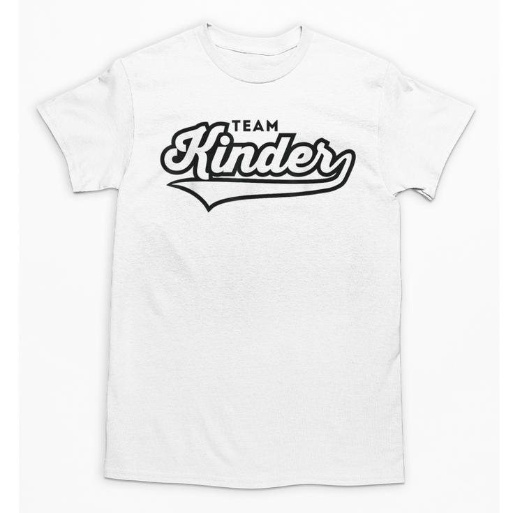 Kindergarten TEAM School Teacher Kinder Baseball-Style Shirt Unisex T-Shirt