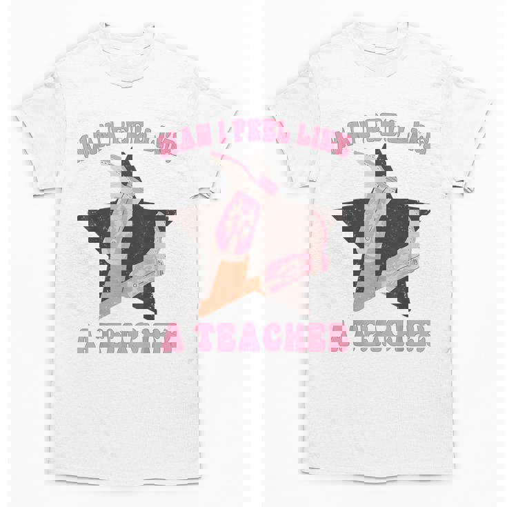 Man I Feel Like A Teacher Retro Western Country Cowgirl Unisex T-Shirt