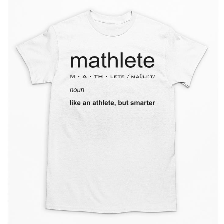 Mathlete Definition Math Math Teacher Nerd Geek Men Women Girls Kids Unisex T-Shirt, trending gift