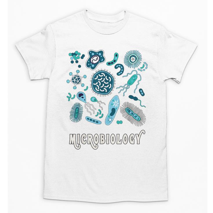 Microbiology Teacher Science Instructor Tee Shirt For Men Women Unisex T-Shirt