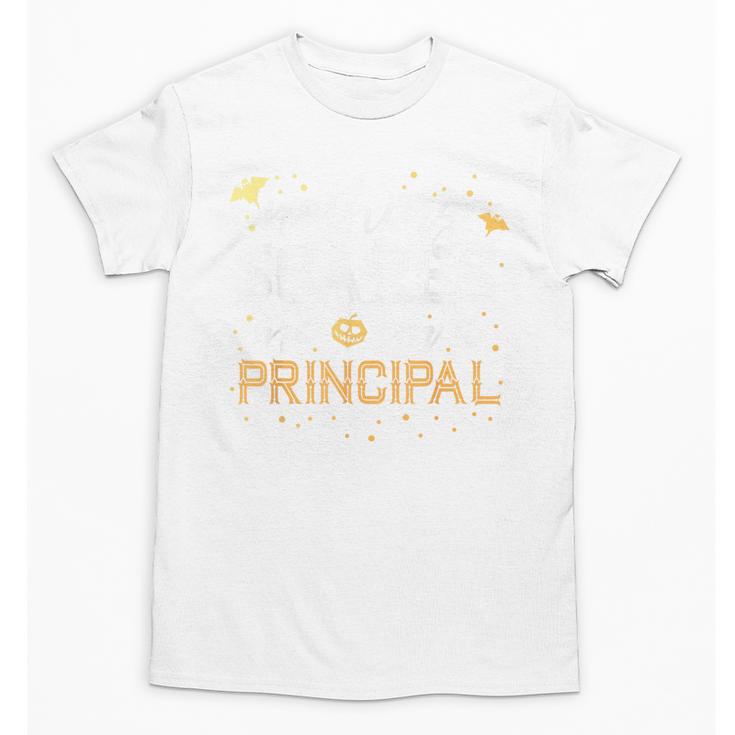 Nothing Scares Me I'm A Principal Teacher Halloween School For Men Women Kids Unisex T-Shirt