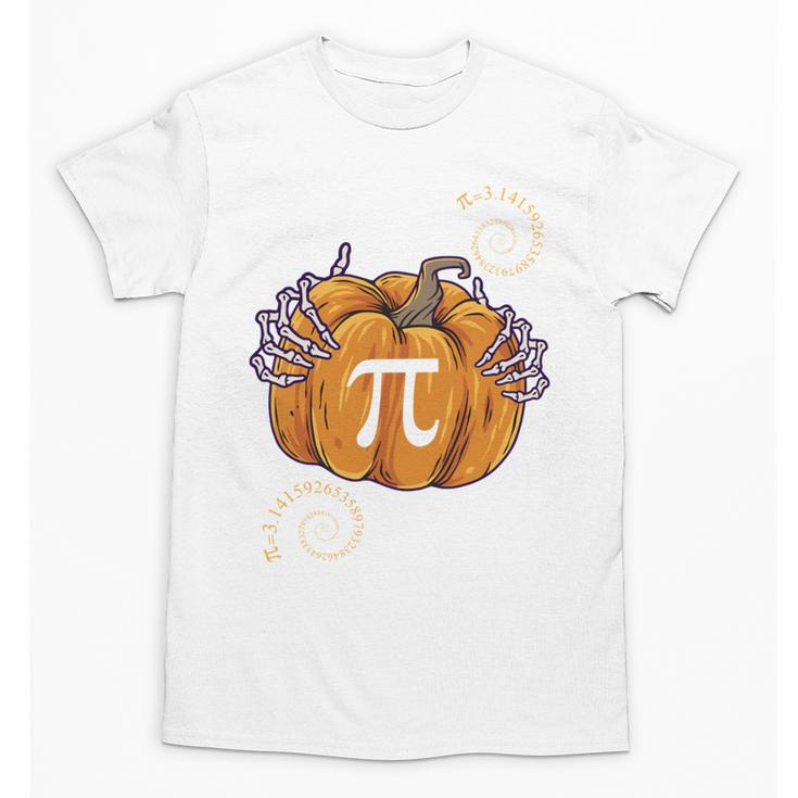 Pi Day Pumpkin Pi Math Teacher Halloween Costume Unisex T-Shirt