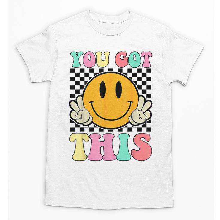 You Got This Retro Smile Motivational Testing Day Teacher Unisex T-Shirt