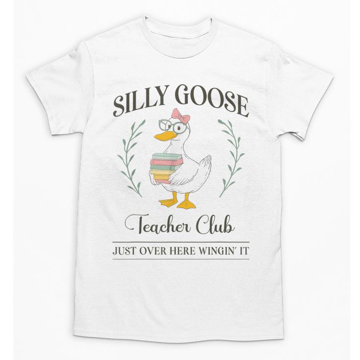 Silly Goose Teacher Club Unisex T-Shirt