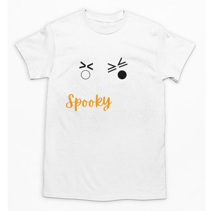 Spooky Inequalities Ghosts Halloween Math Teacher Unisex T-Shirt