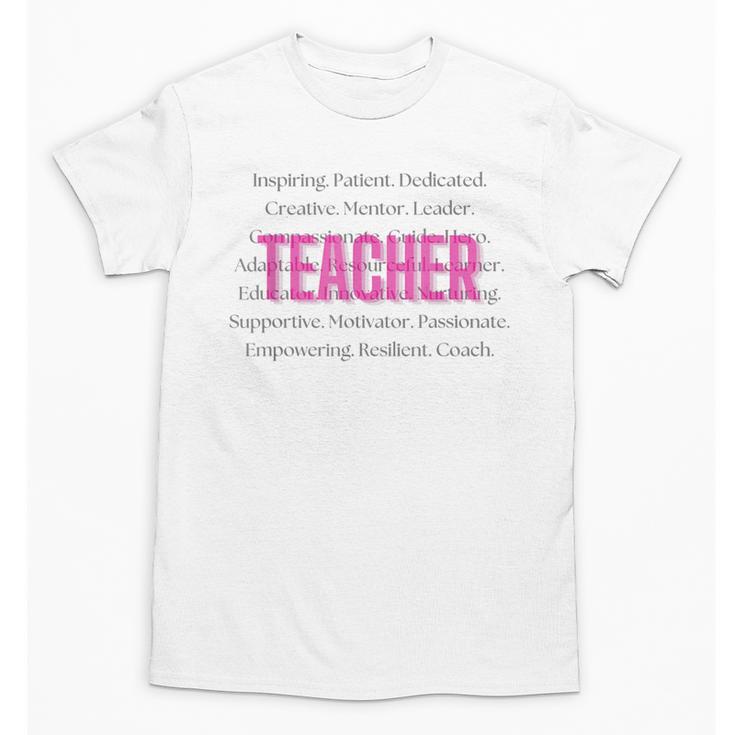 TEACH Inspirational Teacher Comfortable & Stylish T-Shirt Unisex T-Shirt