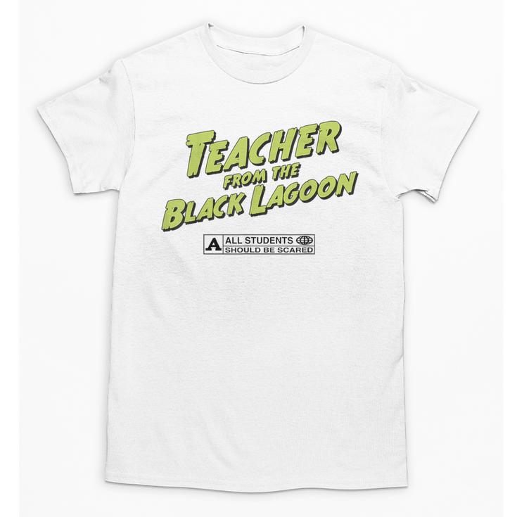 Teacher Halloween Tshirt Teacher From The Lagoon Men Women Unisex T-Shirt