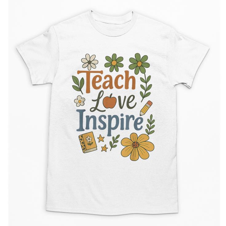 Teacher Inspire Love Unisex T-Shirt