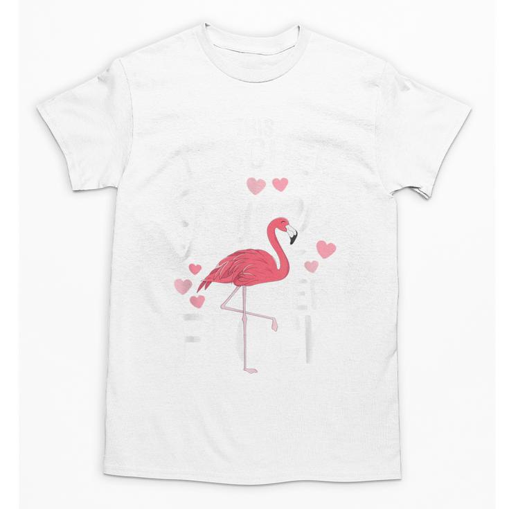 This Teacher Loves Her Flock Flamingo Teacher Class Unisex T-Shirt