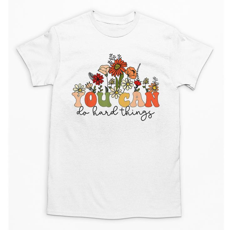 Test Day Teacher Shirt You Can Do Hard Things Women Kids Unisex T-Shirt