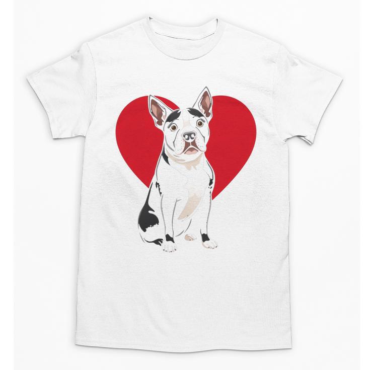 Valentine's Day Boston Terrier Lover Unisex T-Shirt