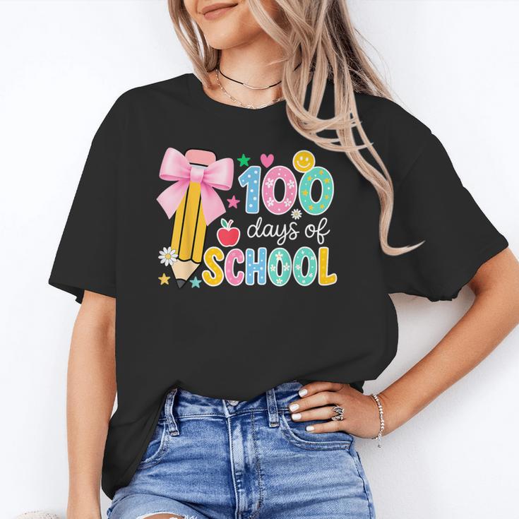 100 Days Of School Preppy 100th Day Of School Teachers Girls Unisex T-Shirt, funny gift 100 Days Of School Preppy 100th Day Of School Teachers Girls Unisex T-Shirt, funny gift