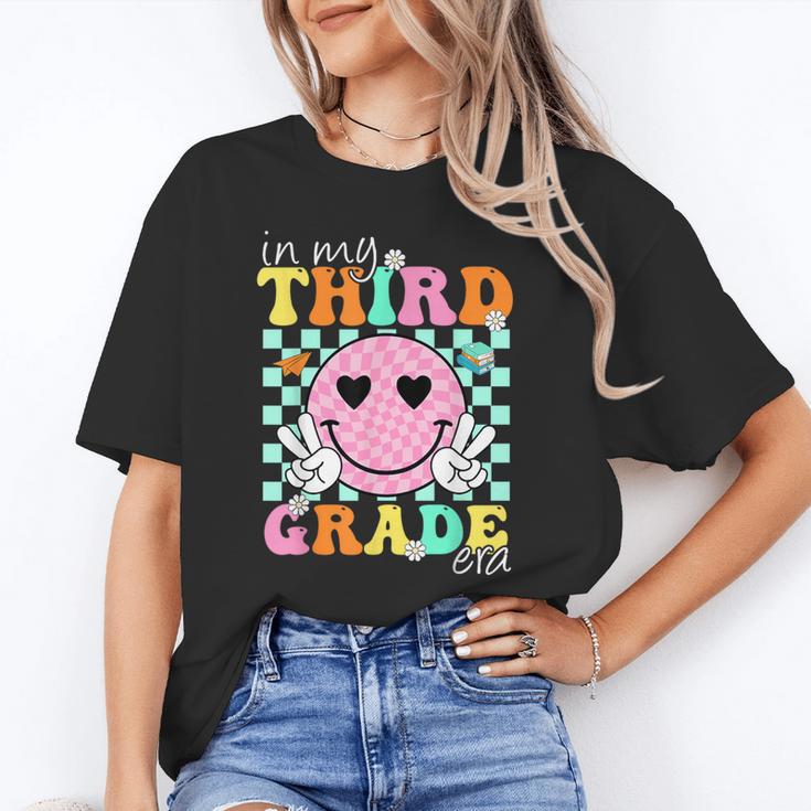 In My 3rd Grade Era Back To School Smile Face Teacher Kid Unisex T-Shirt, funny gift