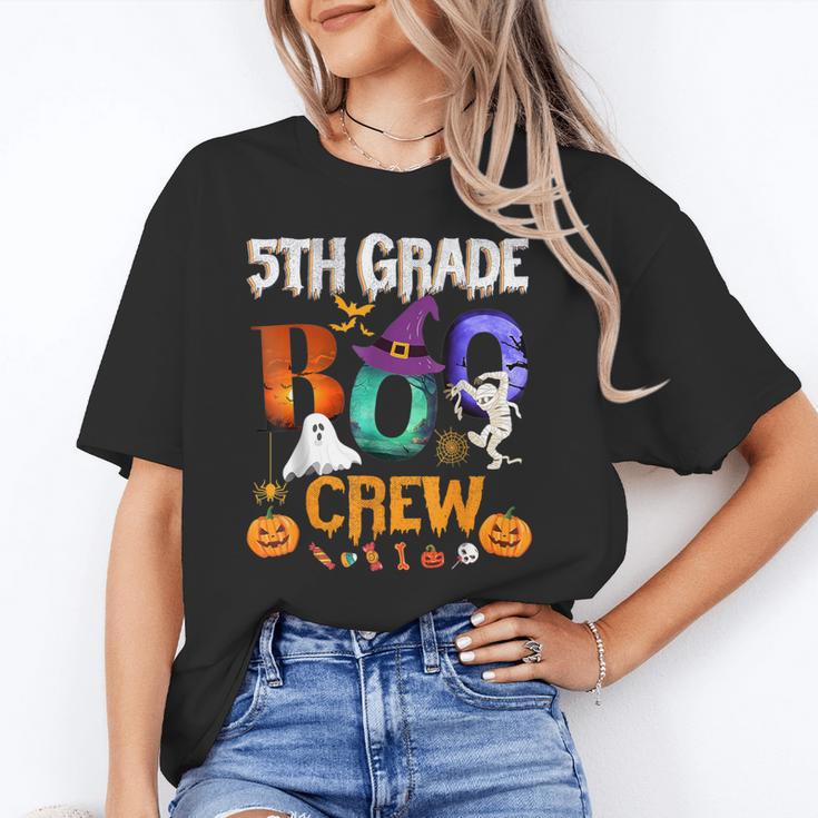 5th Grade Boo Crew Teacher Student Halloween Costume For Men Women Kids Unisex T-Shirt, funny gift