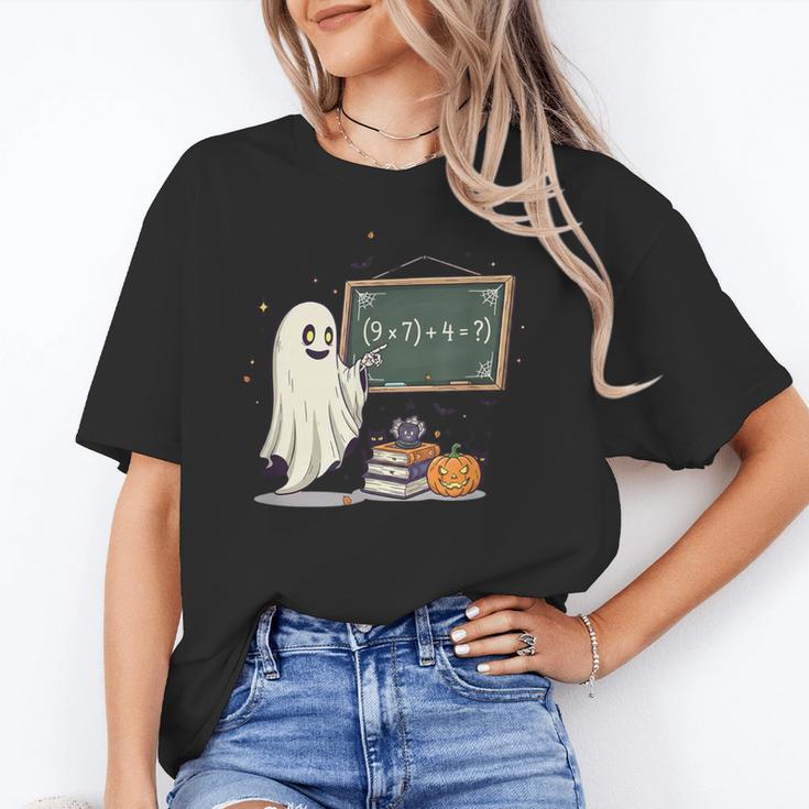 67 Teacher Halloween Ghost Six Seven Meme Math Joke Unisex T-Shirt, funny gift 67 Teacher Halloween Ghost Six Seven Meme Math Joke Unisex T-Shirt, funny gift