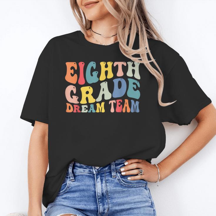 8th Grade Dream Team Teachers Boys Kids Retro Back To School Unisex T-Shirt, funny gift 8th Grade Dream Team Teachers Boys Kids Retro Back To School Unisex T-Shirt, funny gift