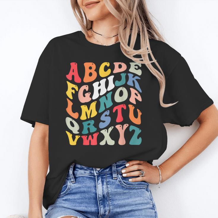 Alphabet Hi Back To School ABC Pre K Kindergarten Teacher Unisex T-Shirt, funny gift Alphabet Hi Back To School ABC Pre K Kindergarten Teacher Unisex T-Shirt, funny gift