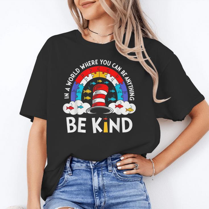 Autism Awareness For Teacher Why Fit In Doctor Cat Hat Cool Unisex T-Shirt, funny gift