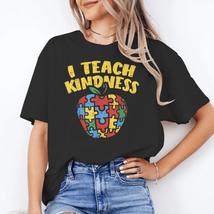 Autism Teacher Shirt I Teach Kindness Apple Puzzle Awareness Unisex T-Shirt, funny gift Autism Teacher Shirt I Teach Kindness Apple Puzzle Awareness Unisex T-Shirt, funny gift
