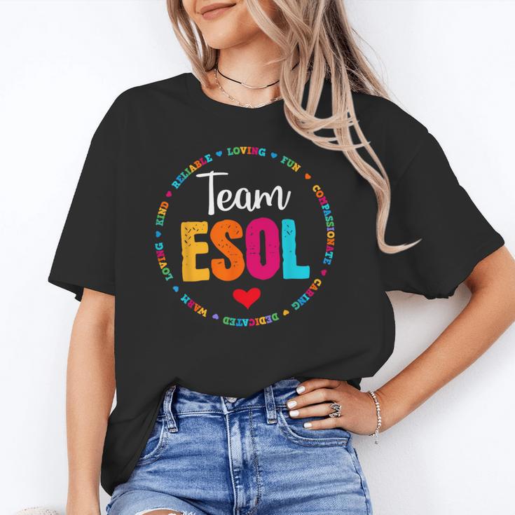 Back To School Teachers Crew Students Team ESOL Teacher Unisex T-Shirt, funny gift Back To School Teachers Crew Students Team ESOL Teacher Unisex T-Shirt, funny gift
