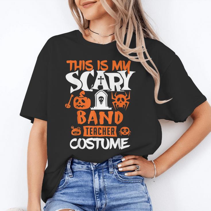 Band Teacher Halloween Shirt Costume School Marching Band For Men Women Unisex T-Shirt, funny gift