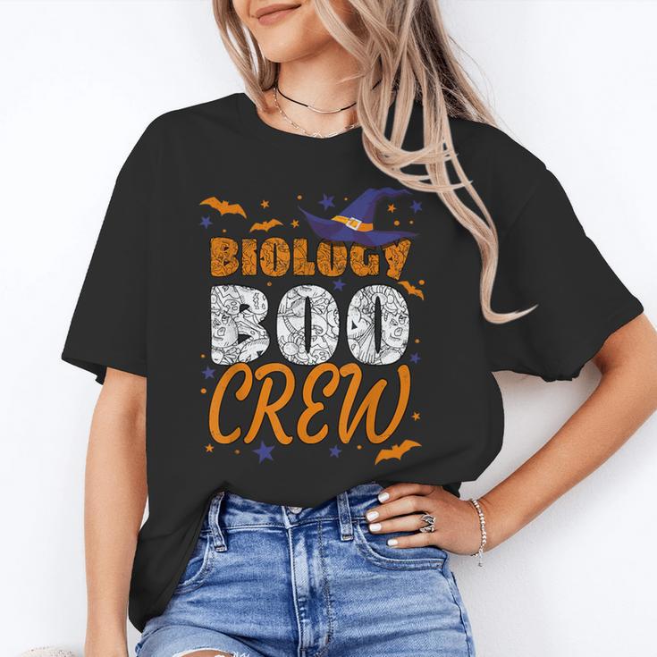 Biology Boo Crew Halloween Biology Teacher Matching For Men Women Kids Unisex T-Shirt, funny gift