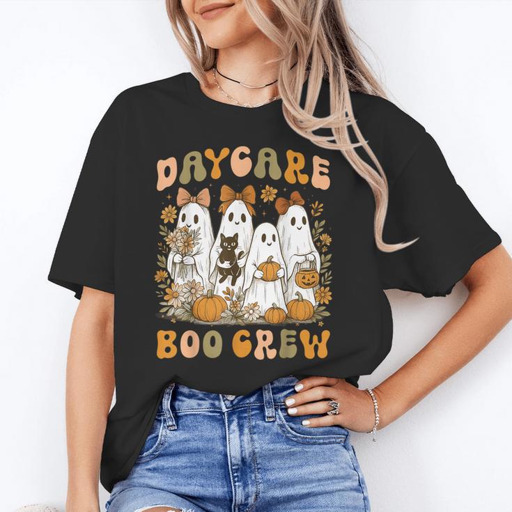 Boo Crew Daycare Teacher Matching Halloween Costume Ghost Unisex T-Shirt, funny gift