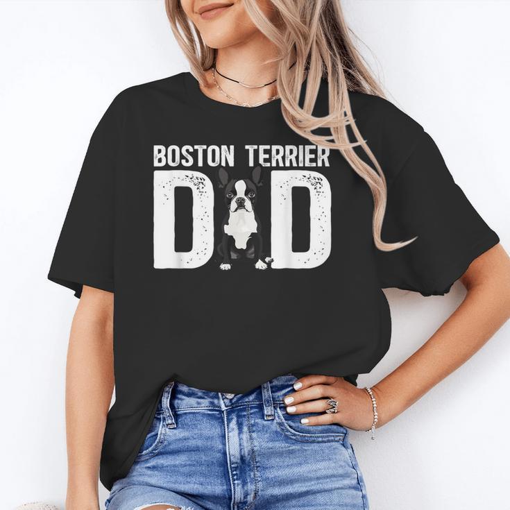 Boston Terrier Dad Of A Bostie Dad Bostie Father Unisex T-Shirt, Boston Terrier Dad Shirts, funny gift