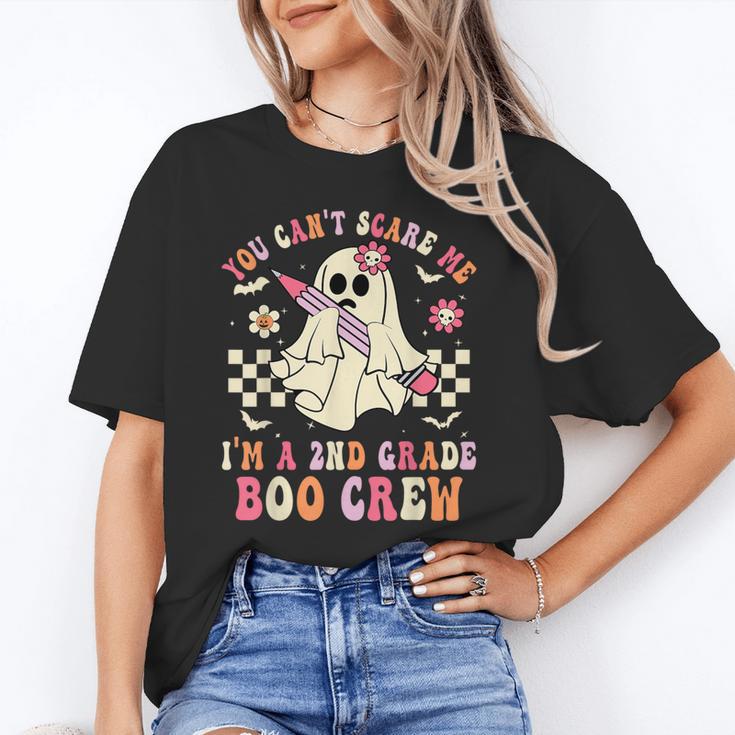 You Can't Scare Me Im A 2nd-Grade Boo Crew Teacher Halloween Unisex T-Shirt, funny gift You Can't Scare Me Im A 2nd-Grade Boo Crew Teacher Halloween Unisex T-Shirt, funny gift