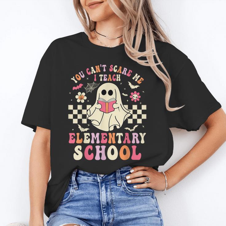 You Can't Scare Me I Teach Elementary School Teacher Spooky Unisex T-Shirt, funny gift You Can't Scare Me I Teach Elementary School Teacher Spooky Unisex T-Shirt, funny gift