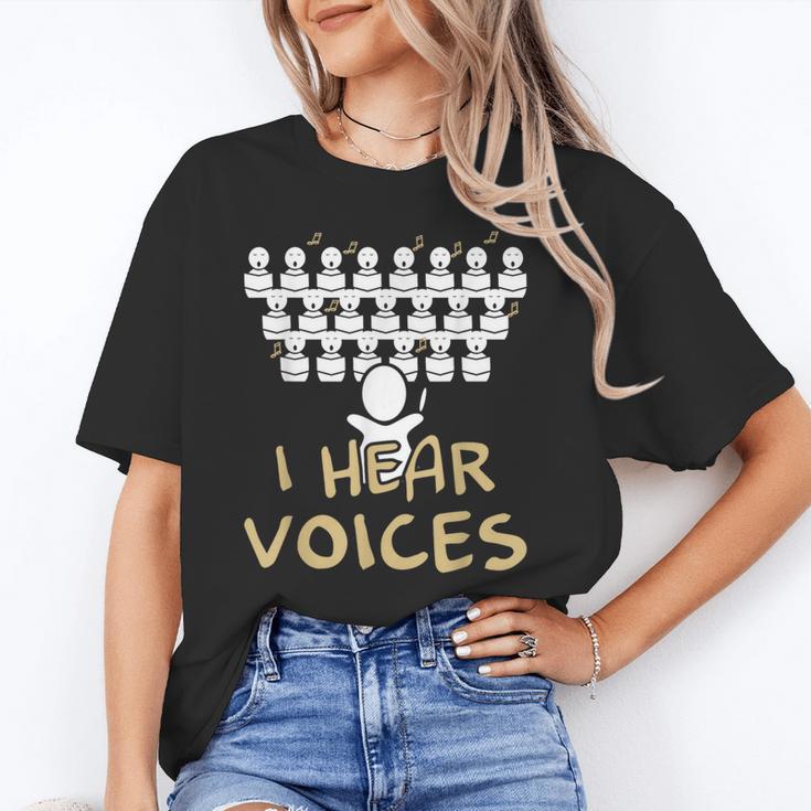 Choir Teacher Shirt I Hear Voices Chorister Tee Unisex T-Shirt, funny gift Choir Teacher Shirt I Hear Voices Chorister Tee Unisex T-Shirt, funny gift