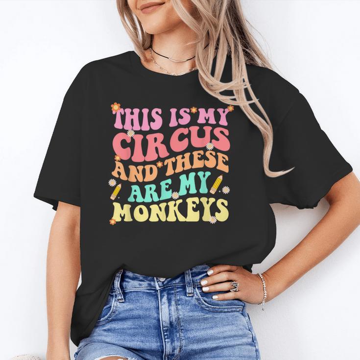 This Is My Circus And These Are My Monkeys School Teacher Unisex T-Shirt, funny gift This Is My Circus And These Are My Monkeys School Teacher Unisex T-Shirt, funny gift