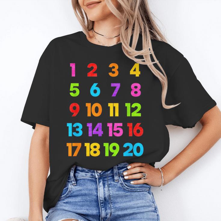 Counting 1-10 Learn To Count Number School Kids Teacher Unisex T-Shirt, funny gift Counting 1-10 Learn To Count Number School Kids Teacher Unisex T-Shirt, funny gift