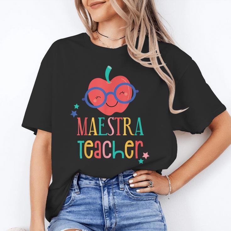 Cute Maestra Teacher Unisex T-Shirt, funny gift
