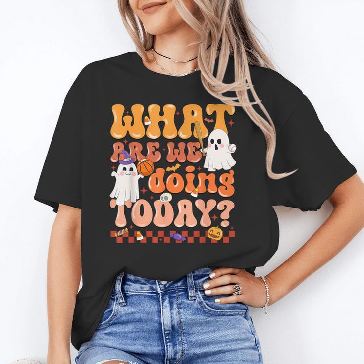 What Are We Doing Today Halloween PE Spooky Teacher Unisex T-Shirt, Pe Teacher Shirts, funny gift