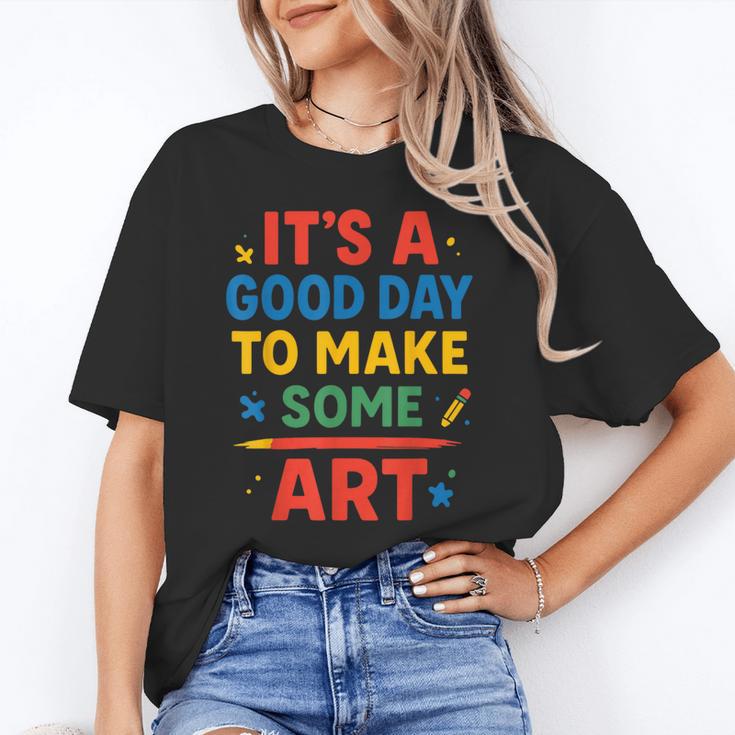 Drawing Art Artist Teacher It’s A Good Day To Make Some Art Unisex T-Shirt, funny gift Drawing Art Artist Teacher It’s A Good Day To Make Some Art Unisex T-Shirt, funny gift