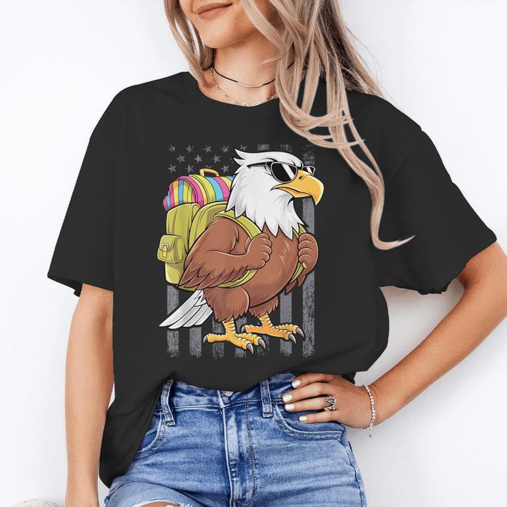 Eagle First Day Of School Teacher Back To School Eagle Unisex T-Shirt, funny gift